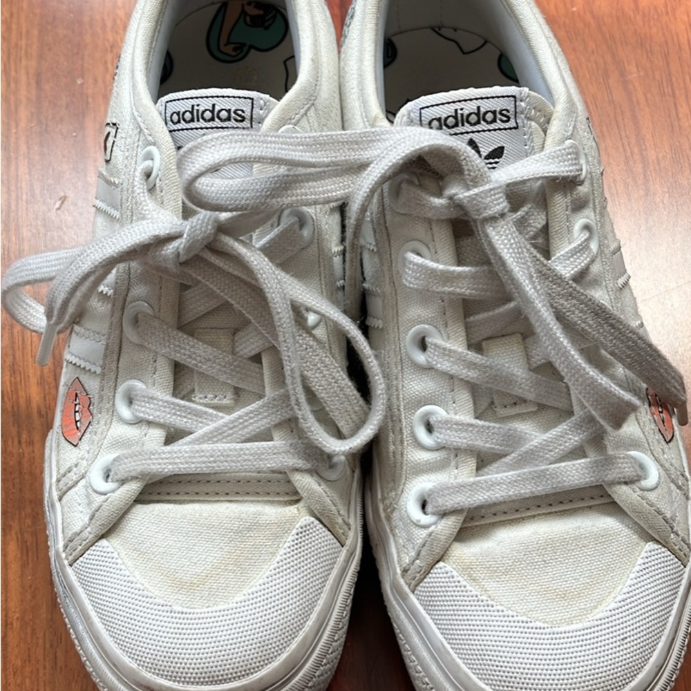 Adidas Nizza Platform Junior Sneakers - Size 3.5